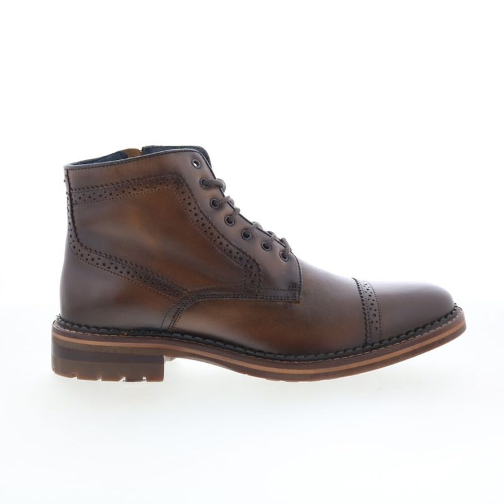 Johnston & Murphy Mens Benton Brown Boots (NWT)